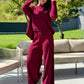 Set Reiat Yoana - Burgundy