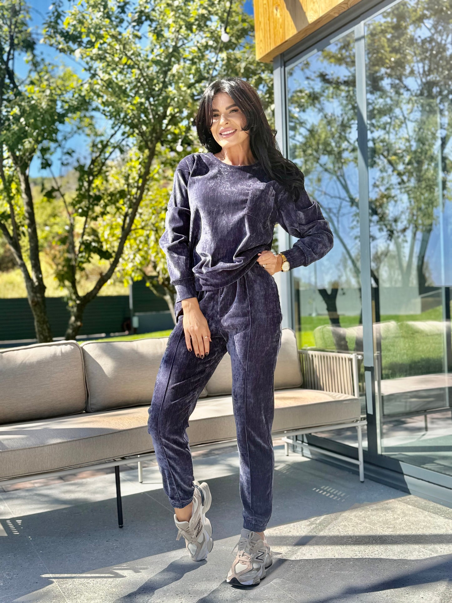 Costum Zenny - Navy Plum