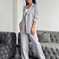Costum Clarisa - Gray White
