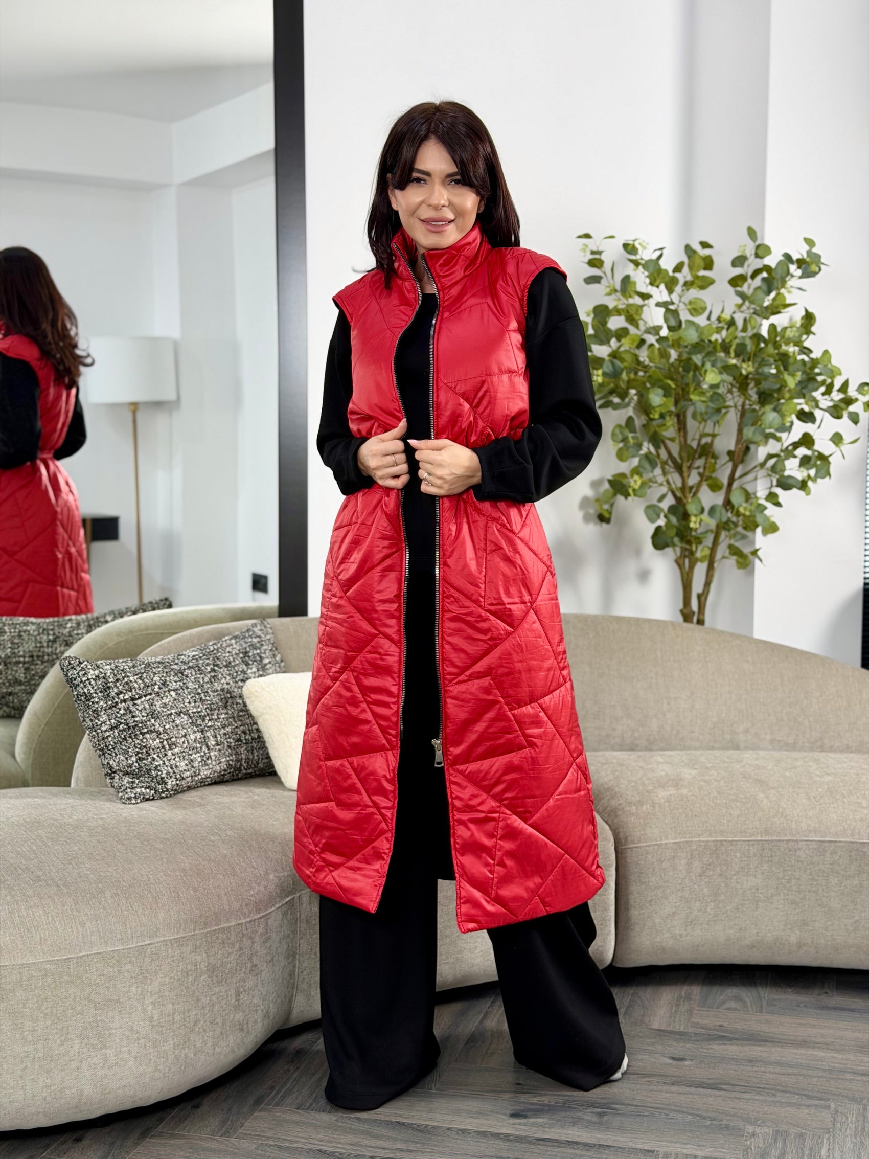 Vesta Spring - Red Asymmetric