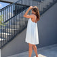 Rochie Voille - White