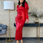 Rochie Elizabeth - Rosu Rubin