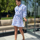 Set Muselina Indira - Baby Blue