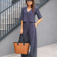 Set Matilda - Navy Pinstripe