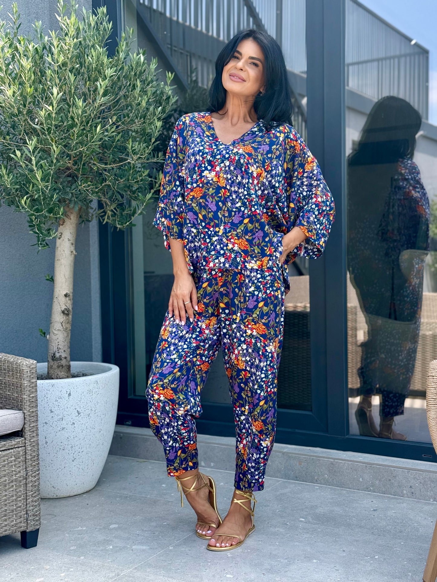 Costum Liv - Bleumarin