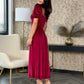 Rochie Candy Long - Merlot Shine