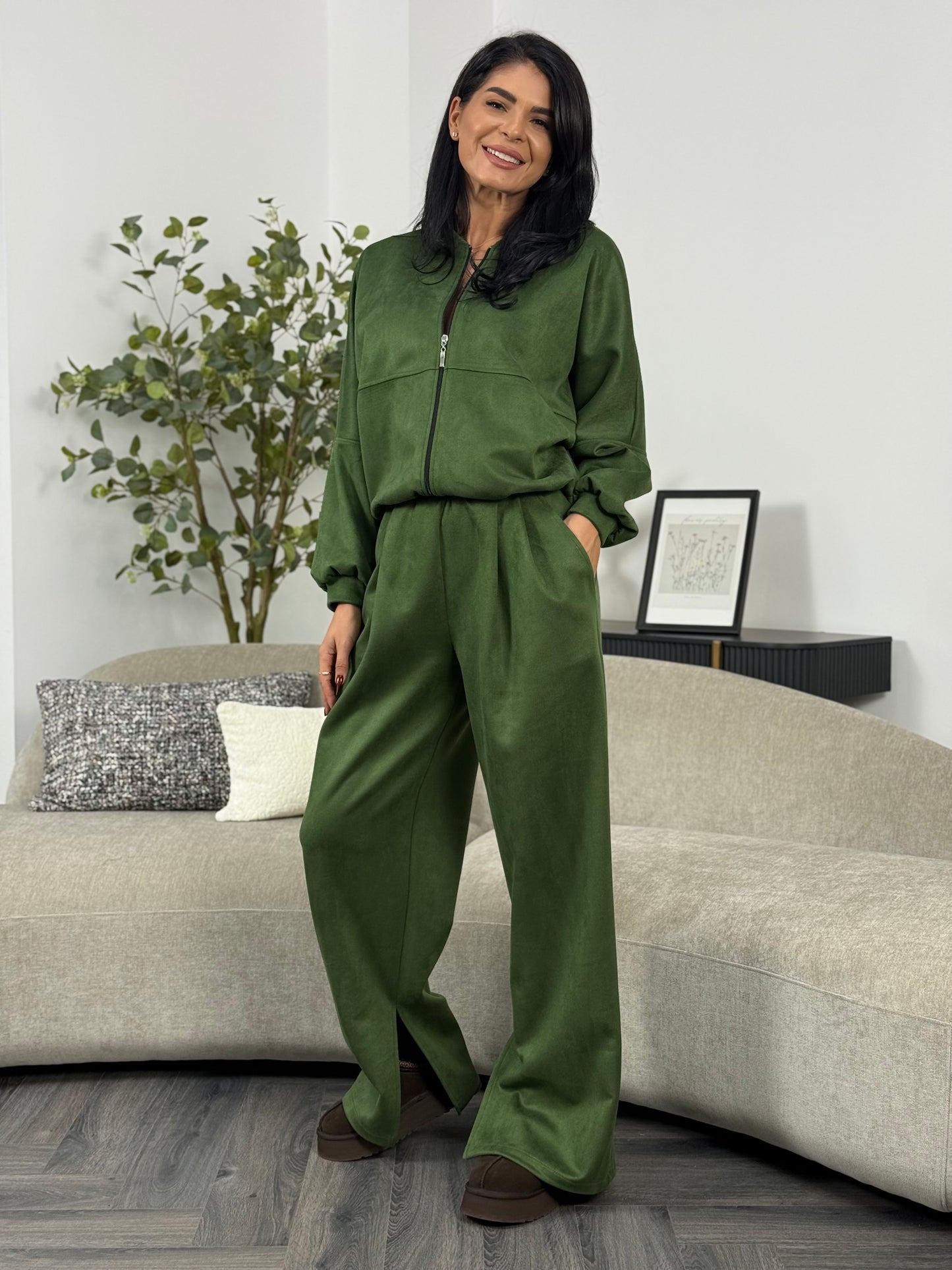 Costum Zayra - Urban Khaki