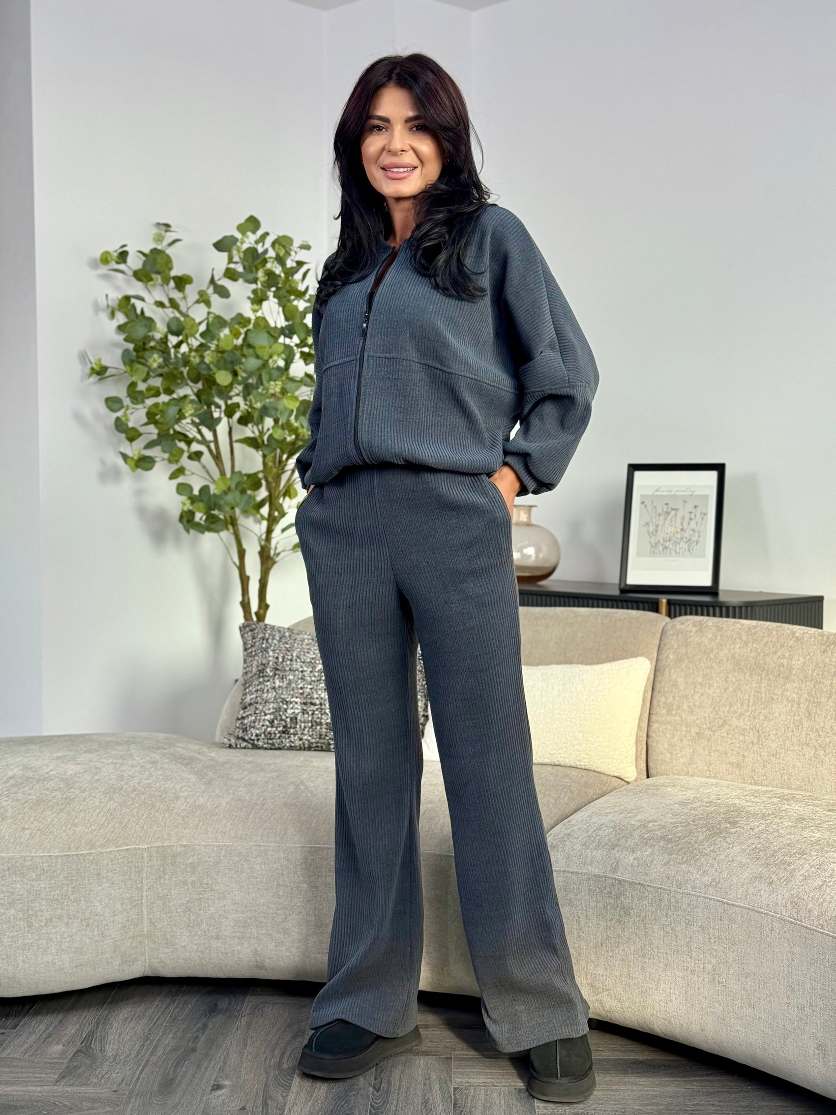 Costum Karla - Gray