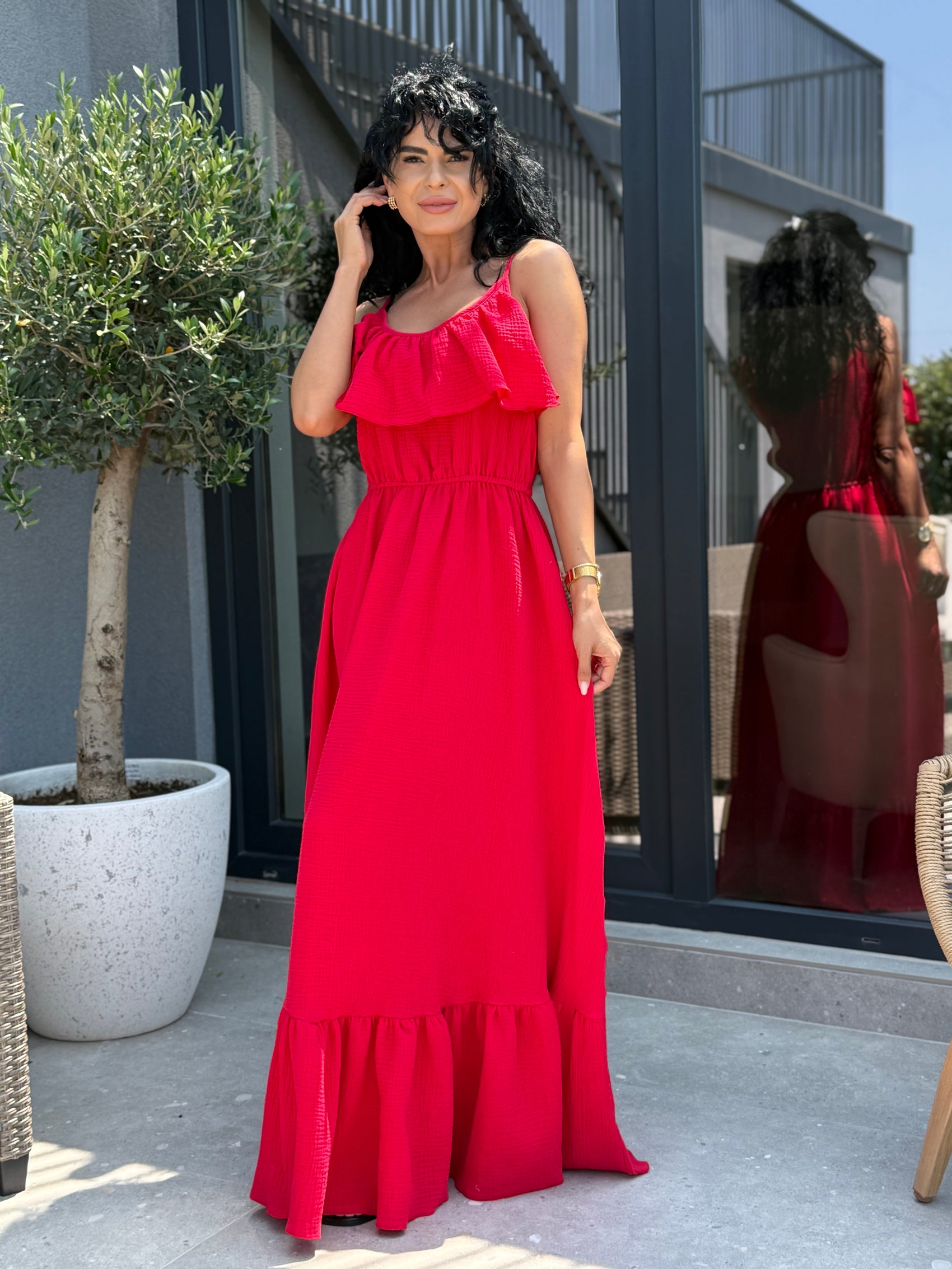 Rochie Rozalia - Rosu