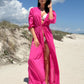 Rochie de Plaja Azure - Fucsia