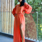 Set Muselina Adalin - Orange