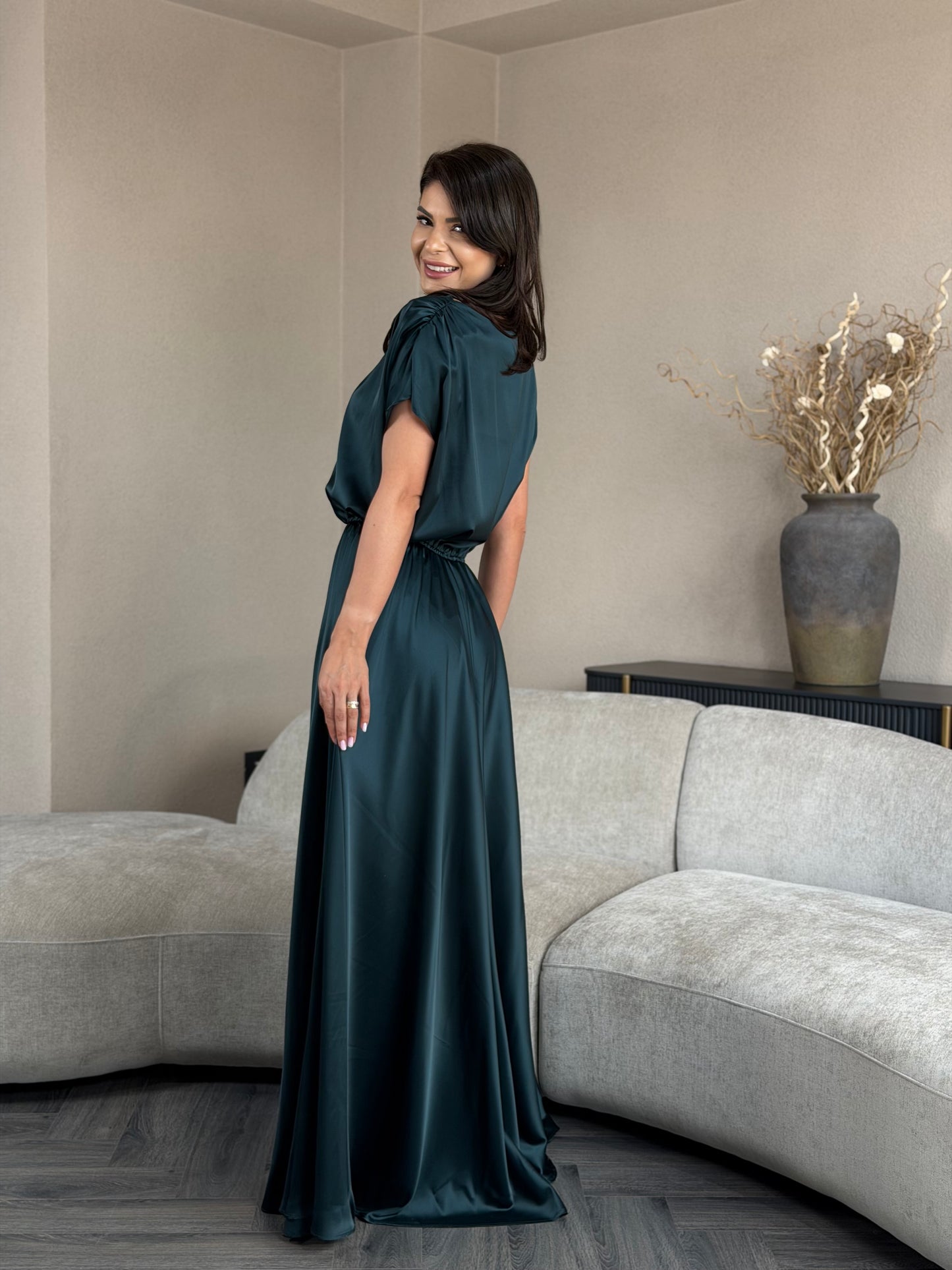 Rochie Anais - Deep Petrol