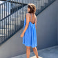 Rochie Voille - Azure
