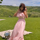 Rochie Rozalia - Peach