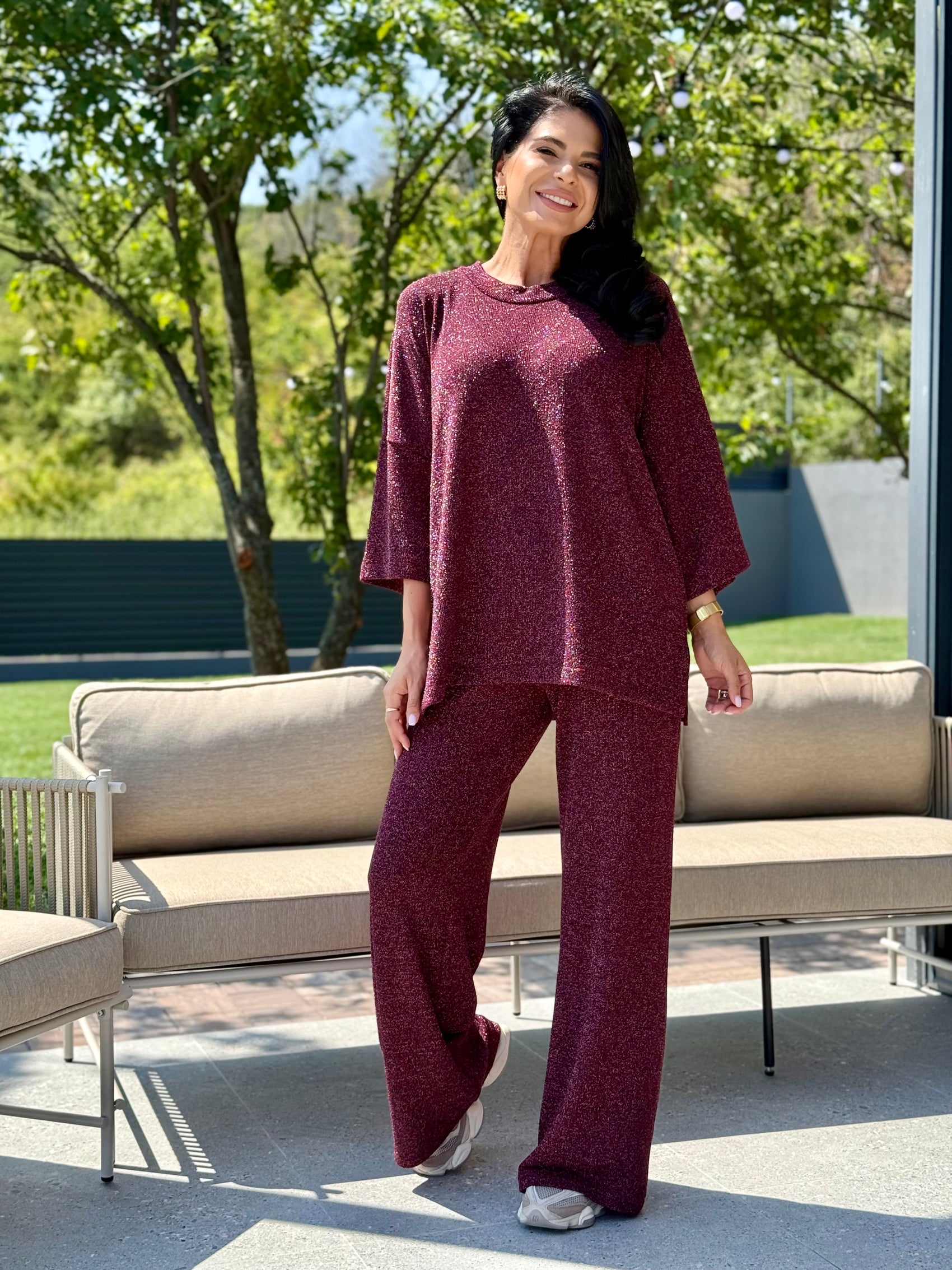 Costum Dahlia - Burgundy