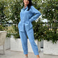 Set Muselina Nika - Dark Blue