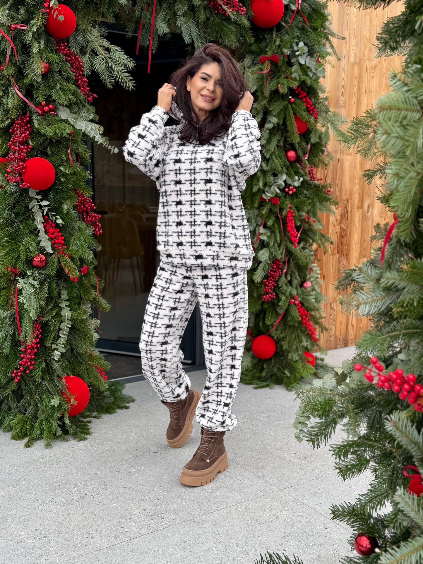 Set Plush - Black and White