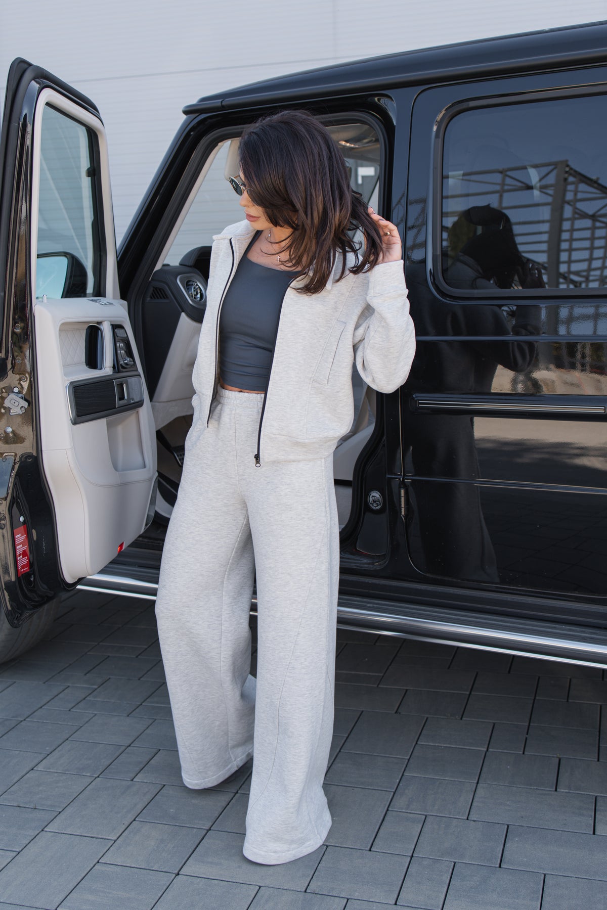 Trening Caramello - White Gray