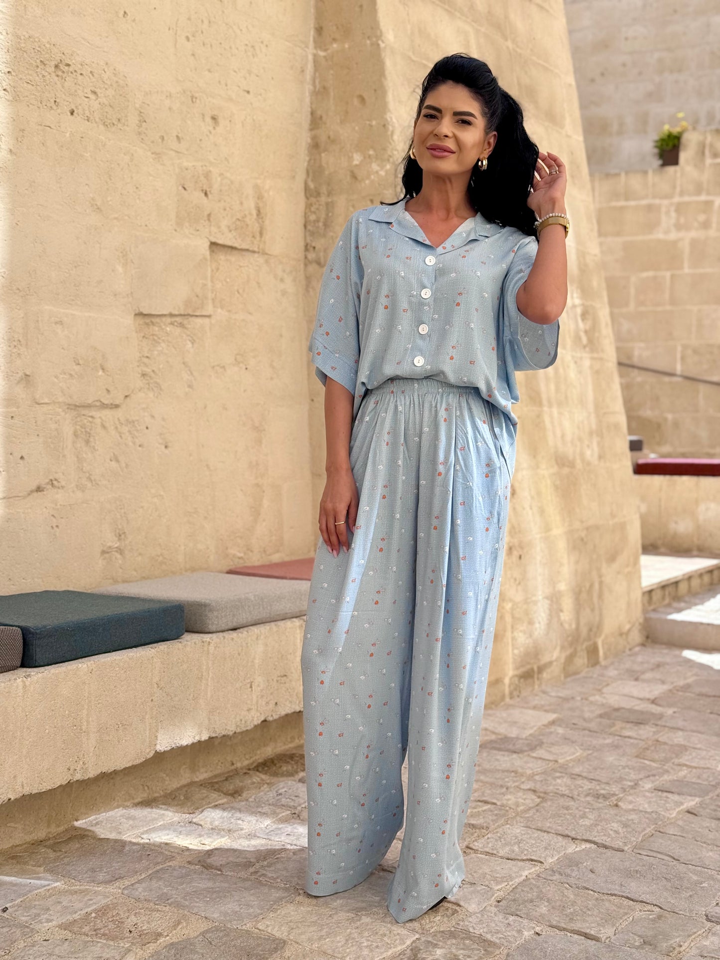 Costum Flower - Blue Flowers