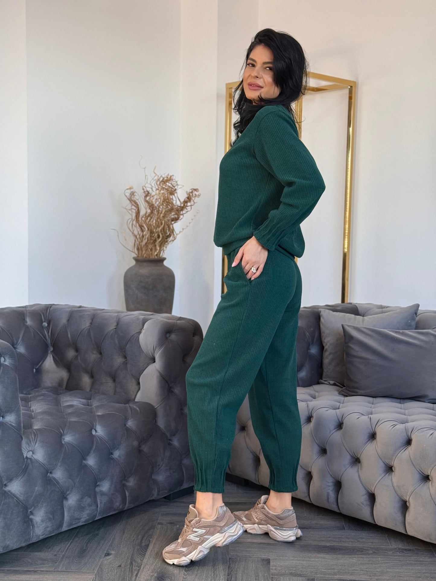 Costum Alisia - Verde Smarald
