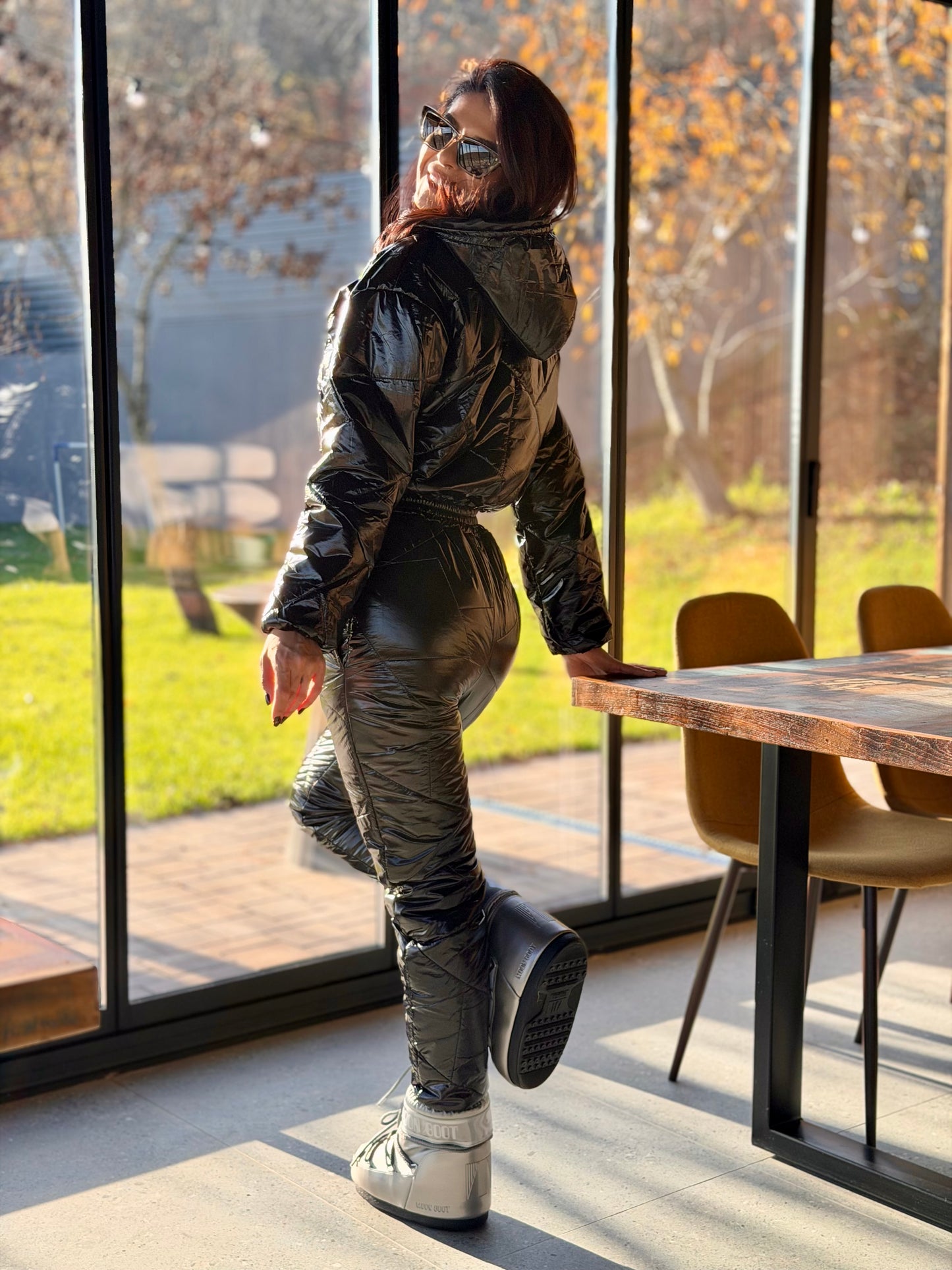 Salopeta Winter - Black Shine