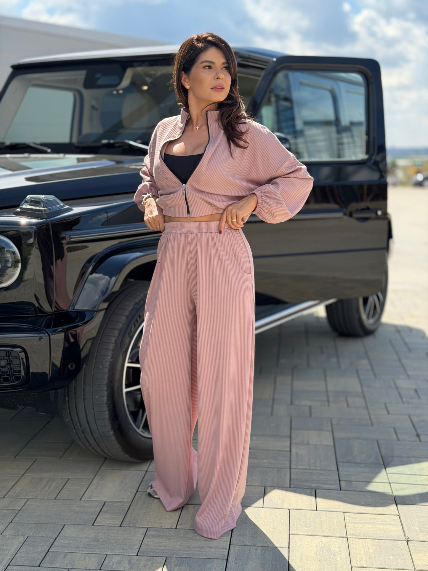 Set Ambra - Powder Pink