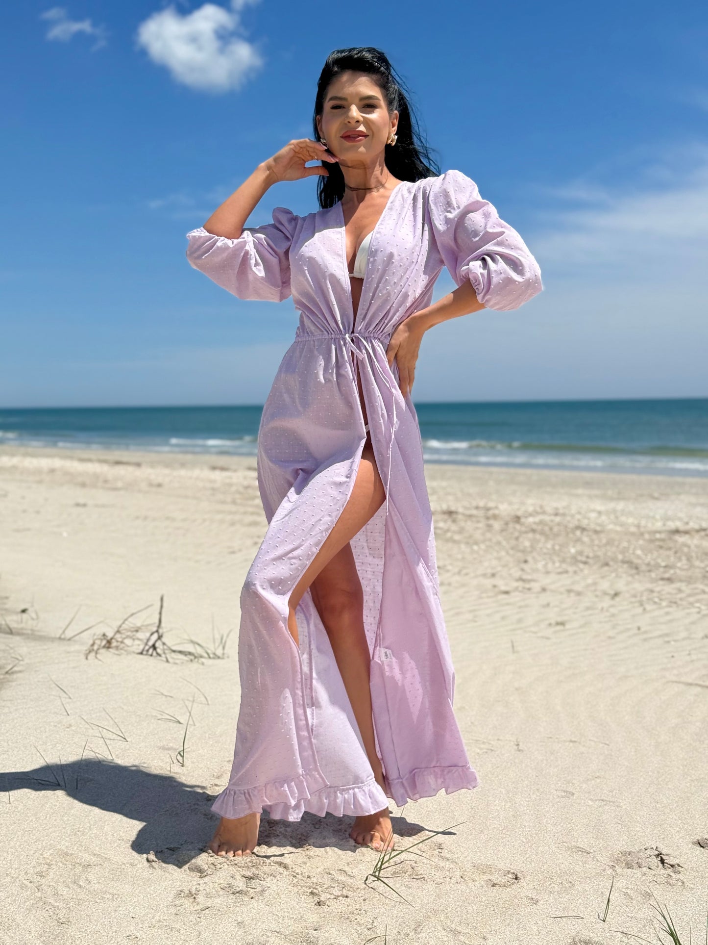 Rochie de Plaja Azure - Lila