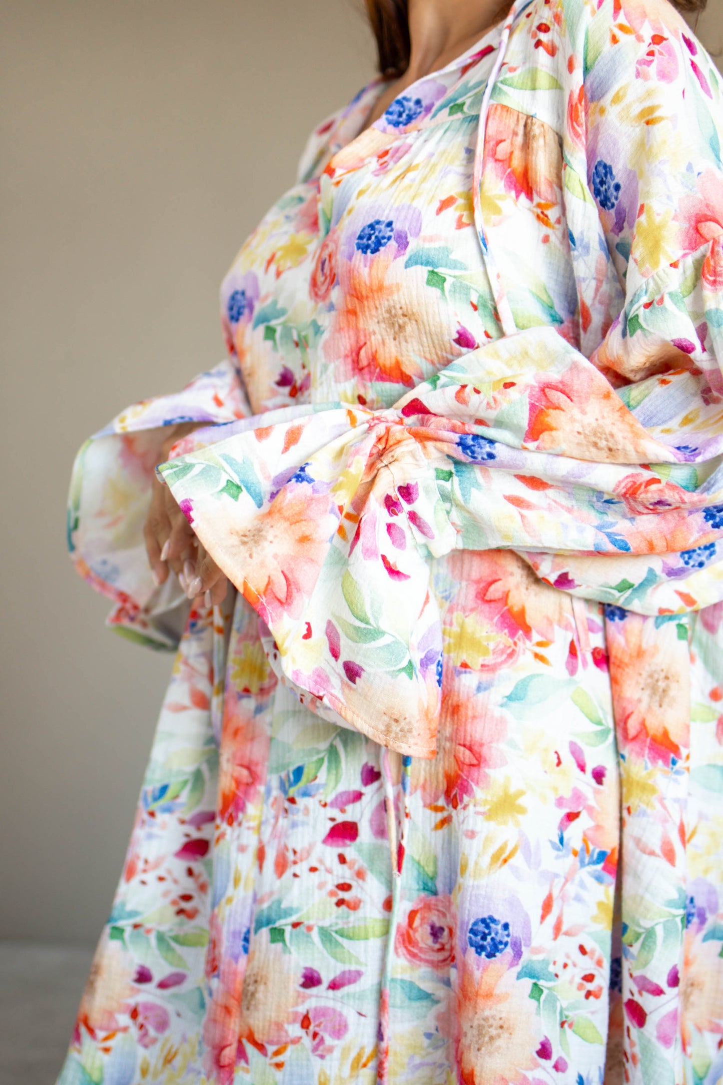 Rochie Boeme - Print Flowers