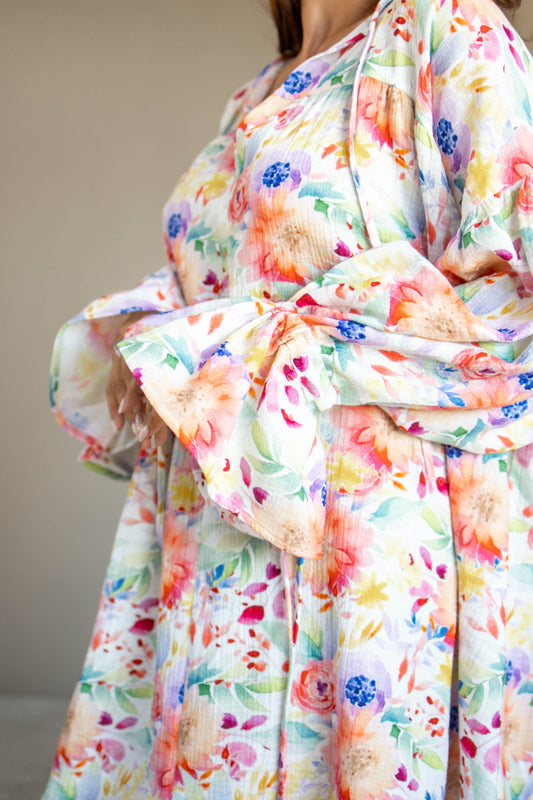 Rochie Boeme - Print Flowers