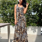 Rochie Roma - Wild Print