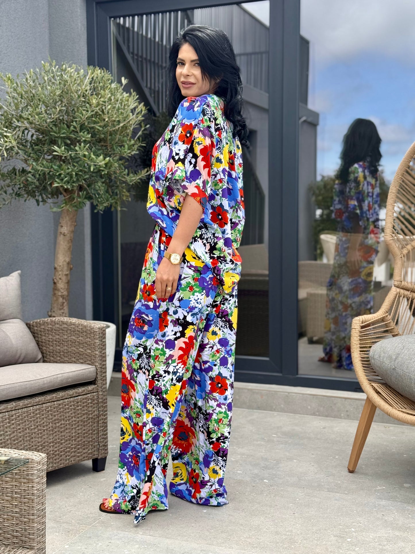 Costum Flower - Tropical Blue