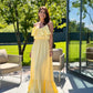 Rochie Rozalia - Pineapple