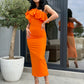 Rochie Soleil - Orange