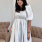 Rochie Sienna - Alb