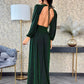 Rochie Rimma Long - Glitter Green
