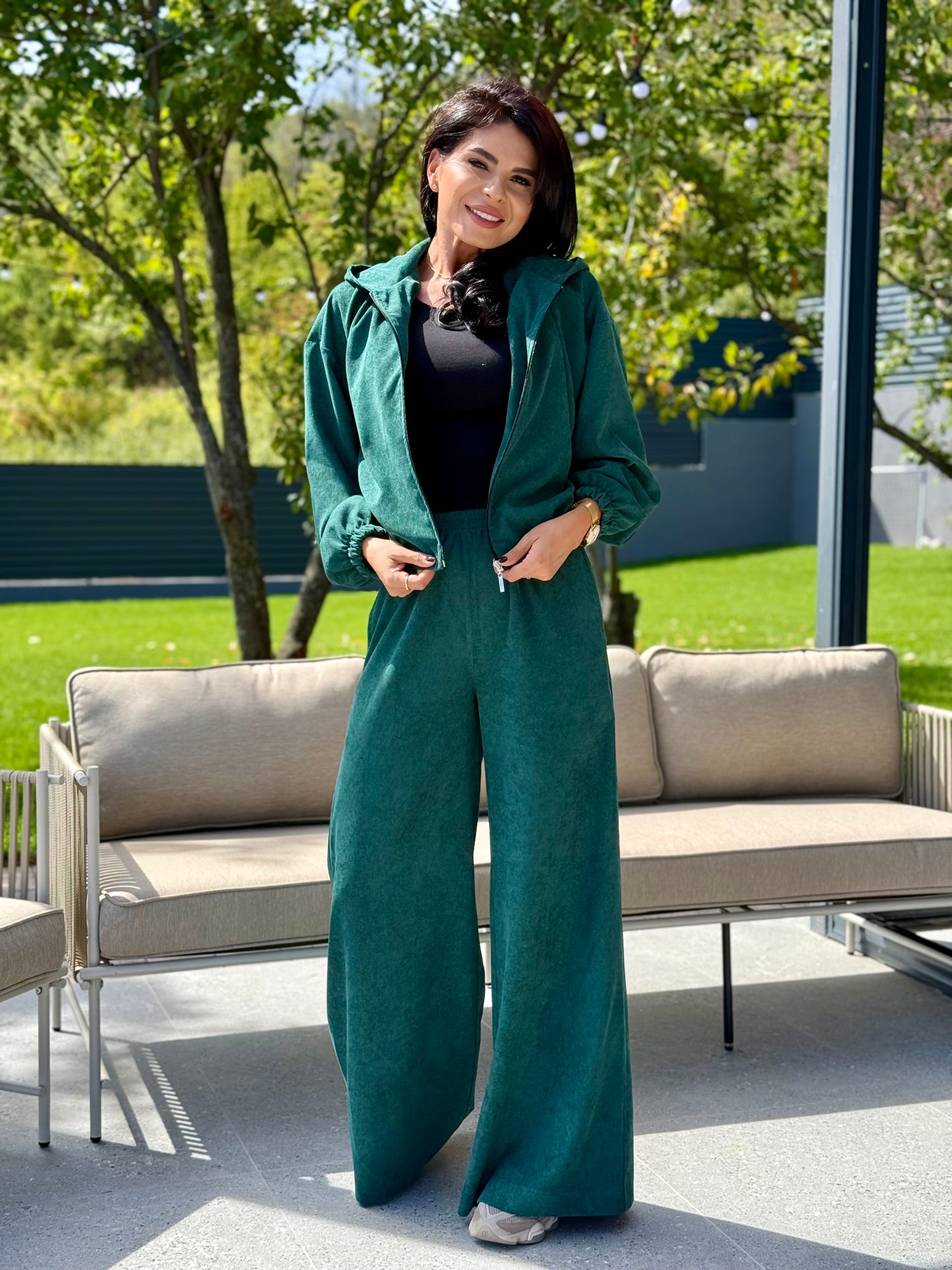 Costum Misha - Verde Smarald