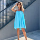 Rochie Voille - Turquoise