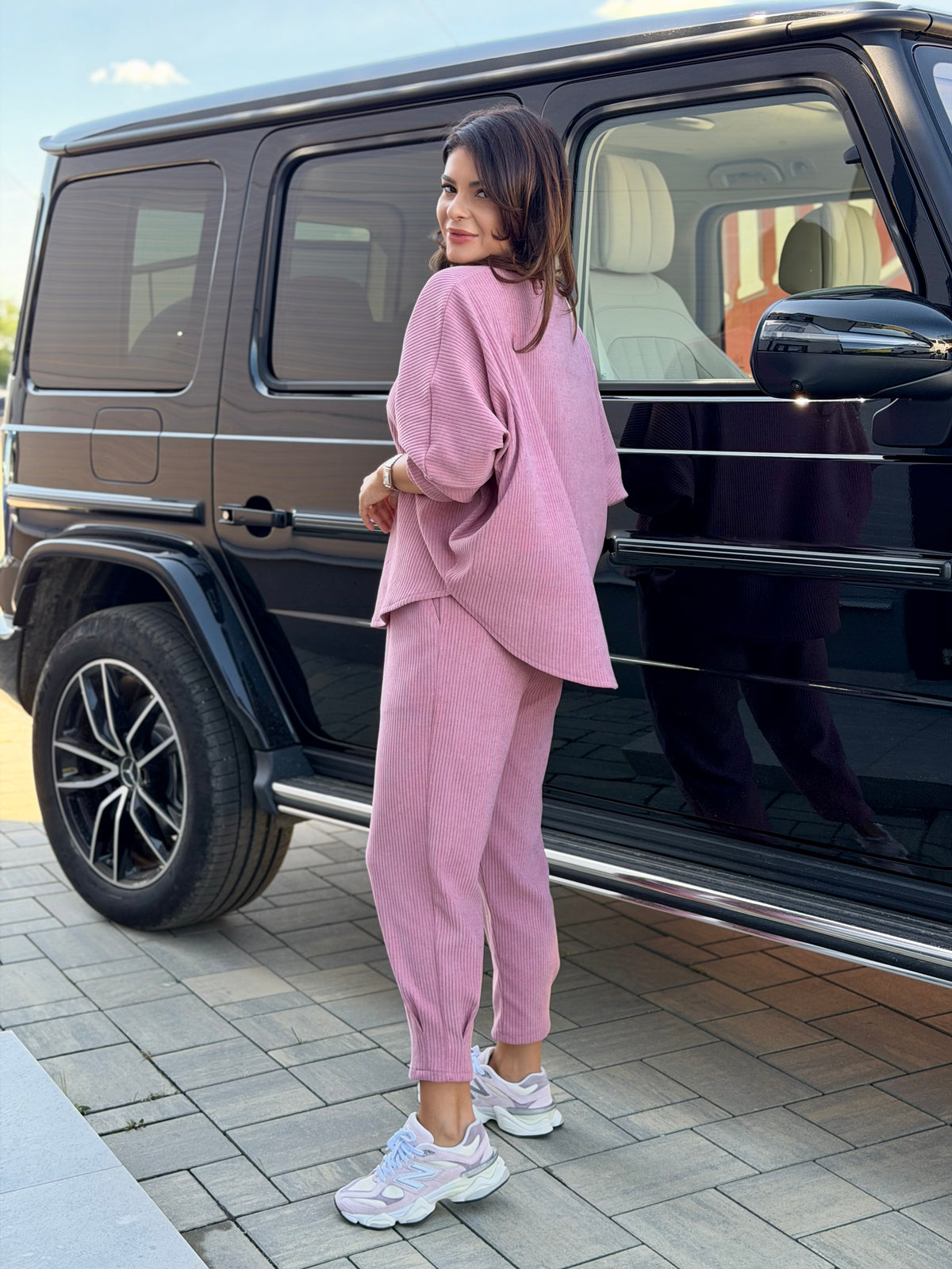Costum Edith - Powder Pink