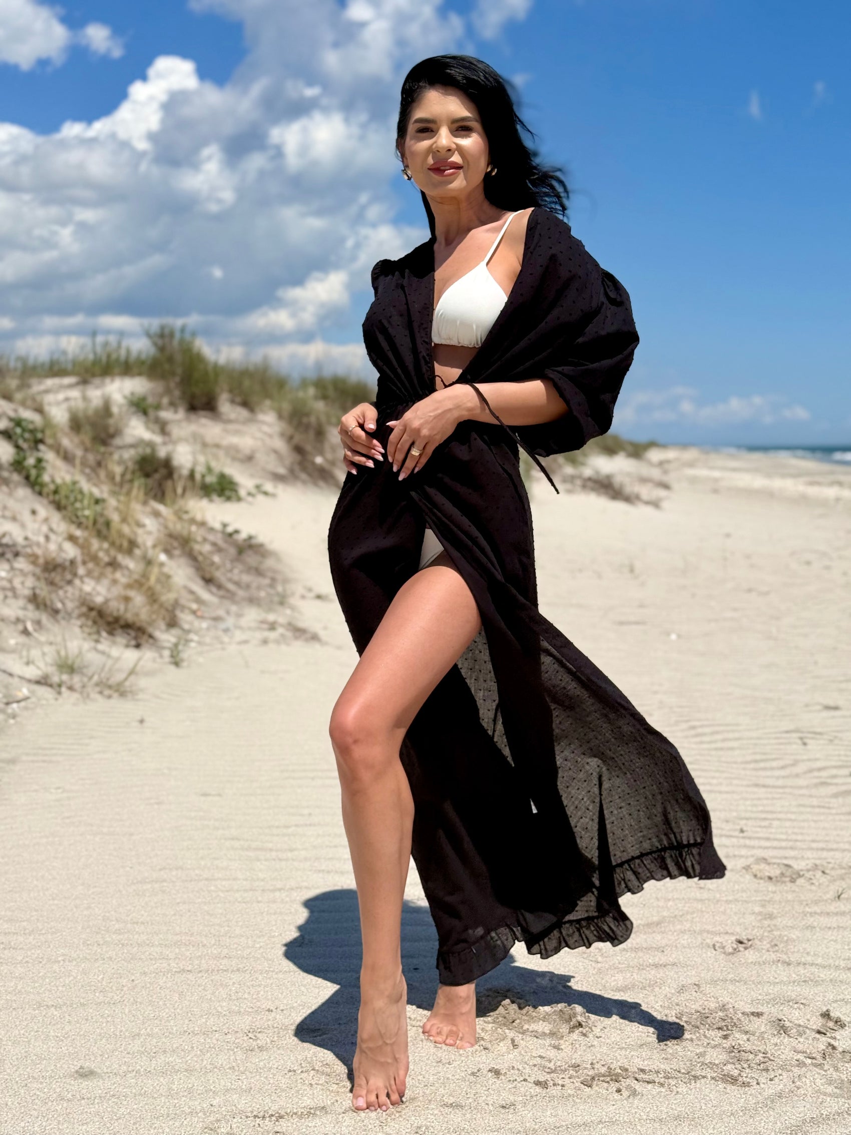 Rochie de Plaja Azure - Negru
