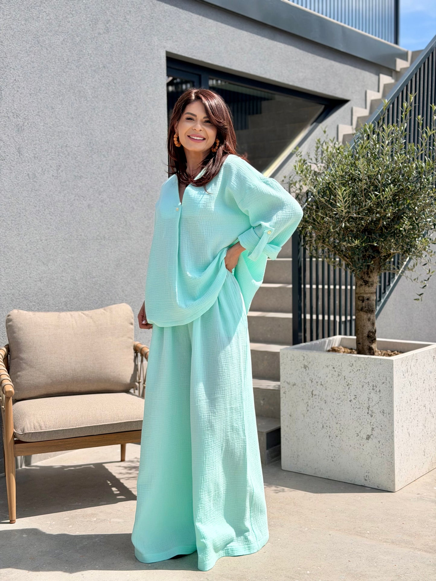 Set Anika - Dusty Mint