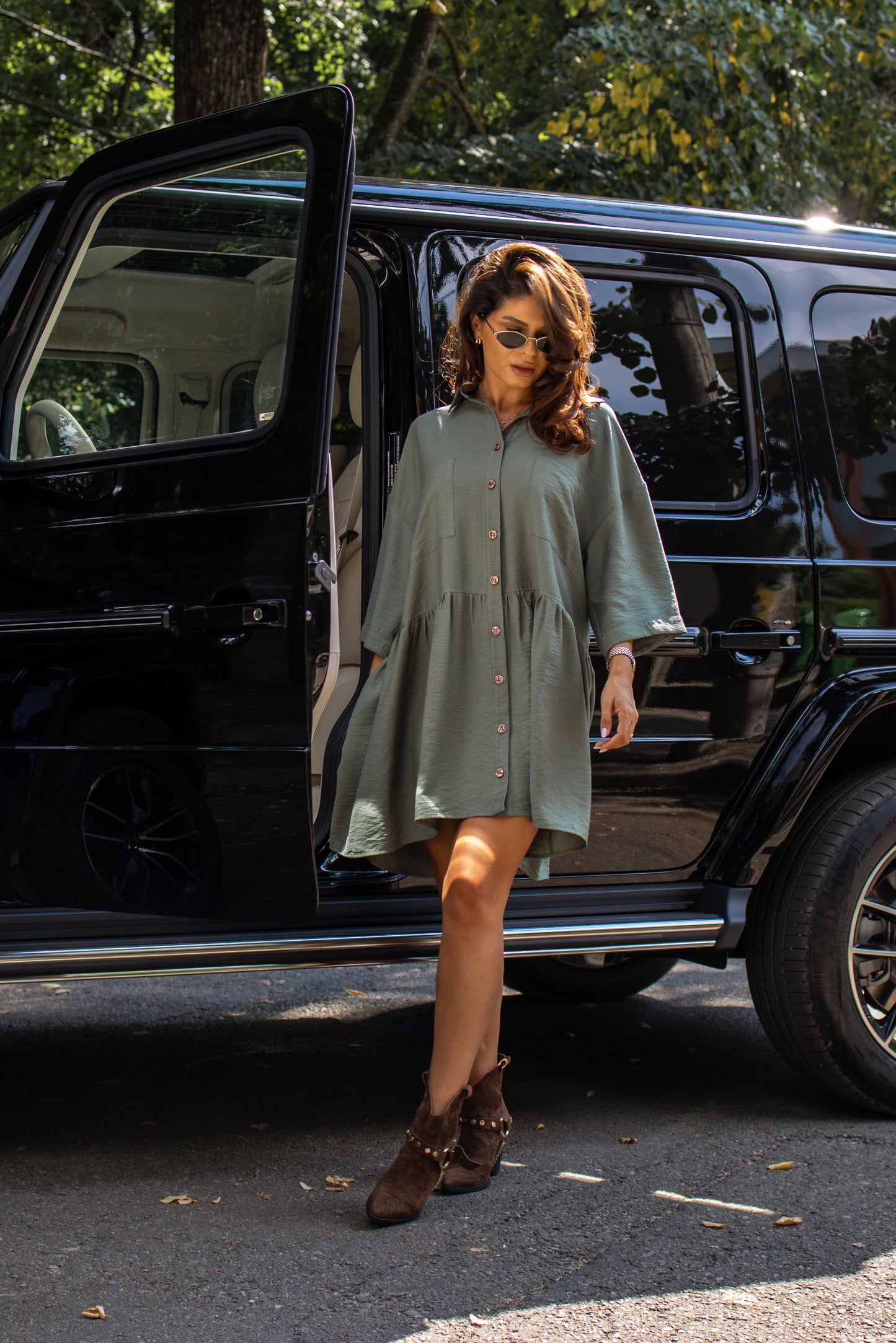 Rochie Nedeea - Olive