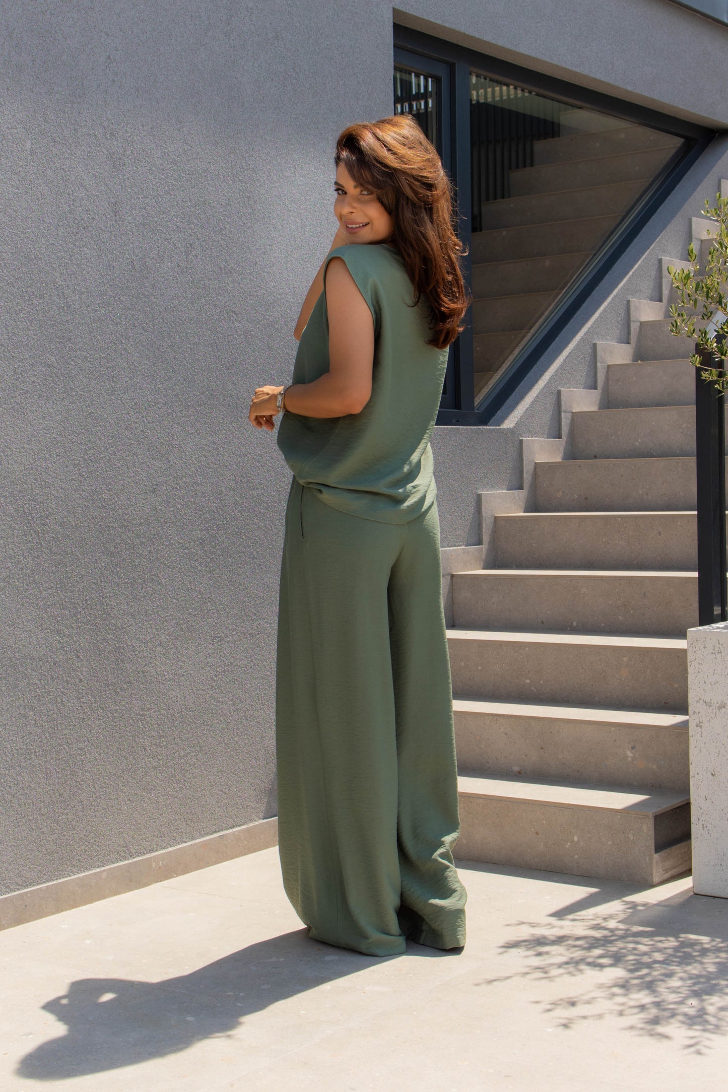 Costum Zinnia - Olive