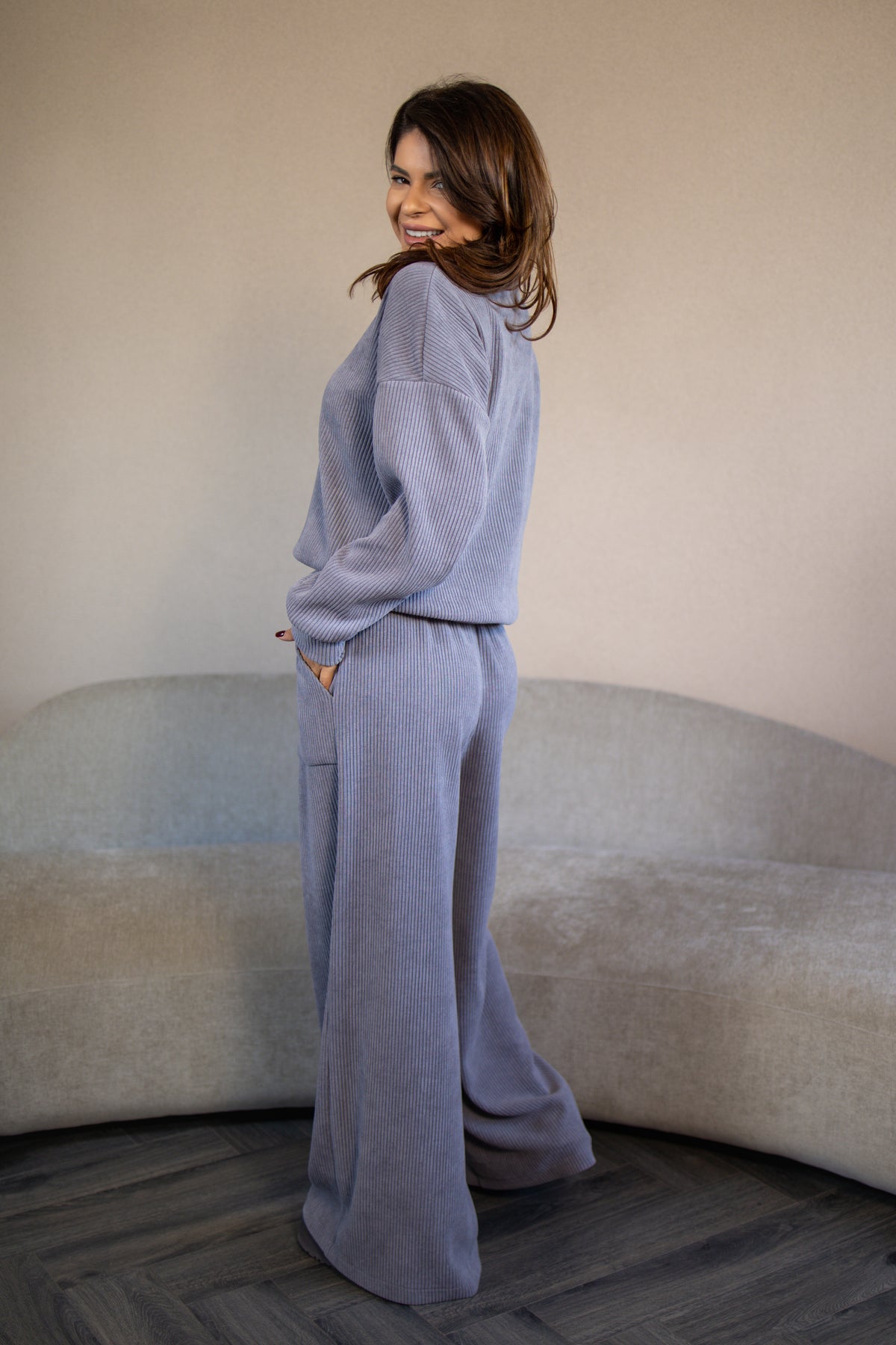 Set Papaya - Gri Deschis