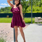 Rochie Natalia - Deep Amethist