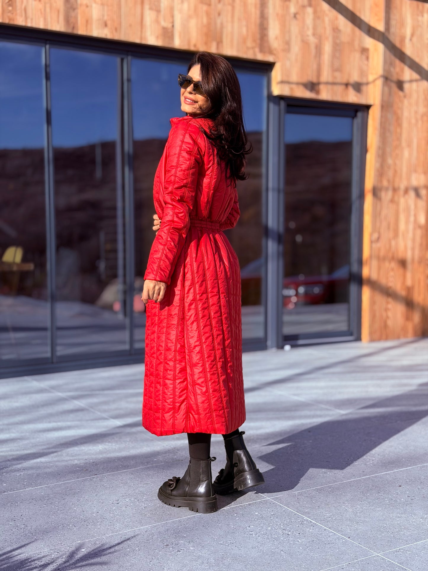 Geaca Rain - Cherry Red