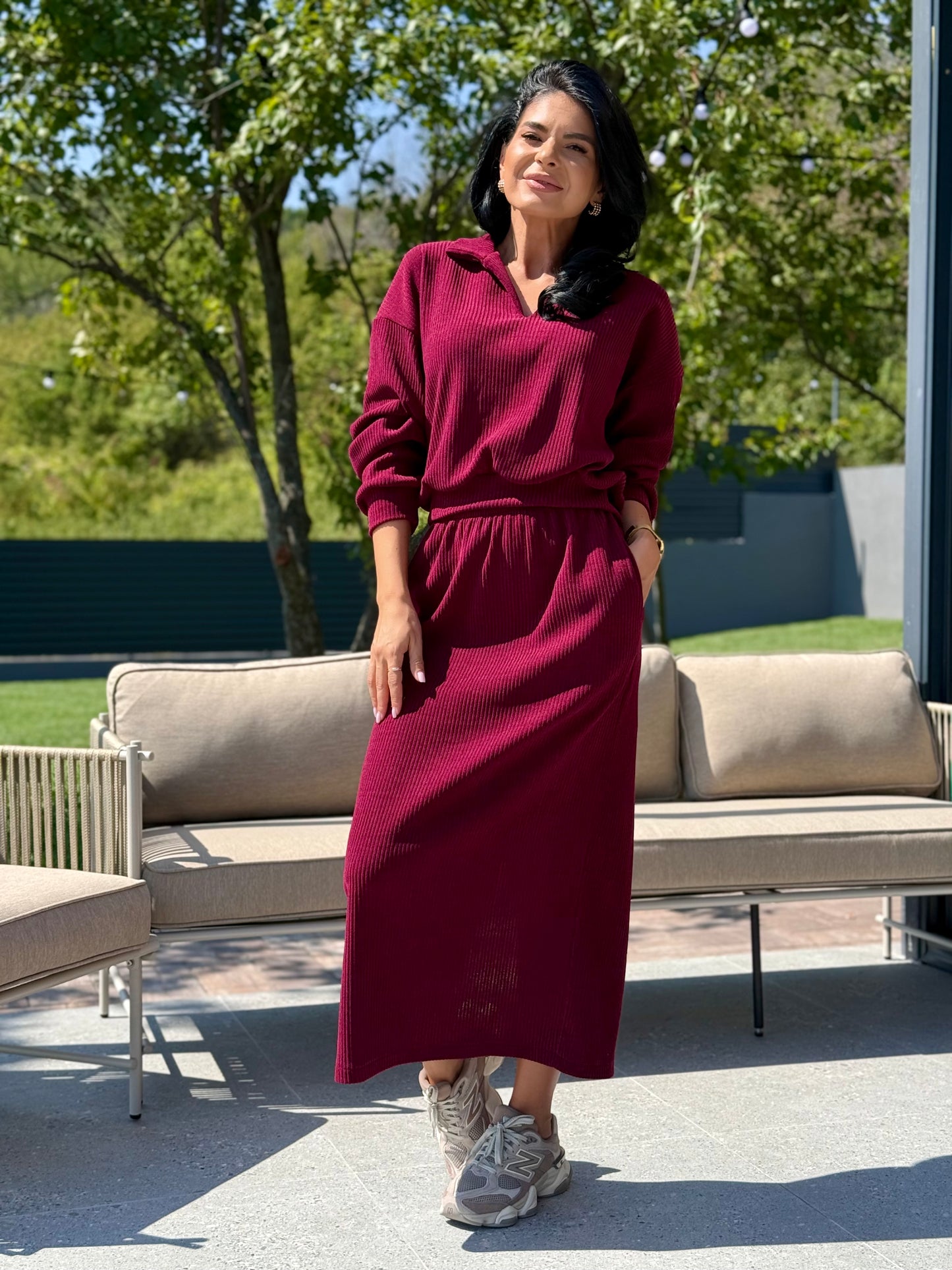 Set Messa - Burgundy