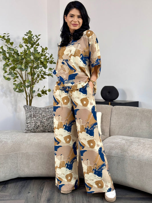 Costum Vanilla Print - Beige