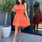 Rochie Natalia - Orange