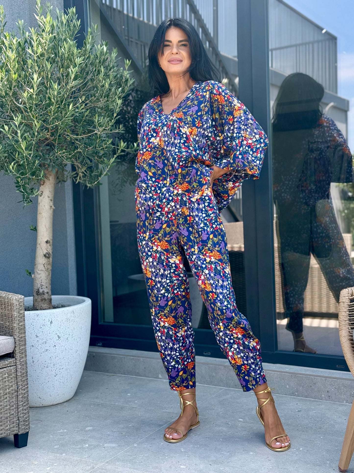 Costum Liv - Bleumarin