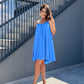 Rochie Voille - Azure